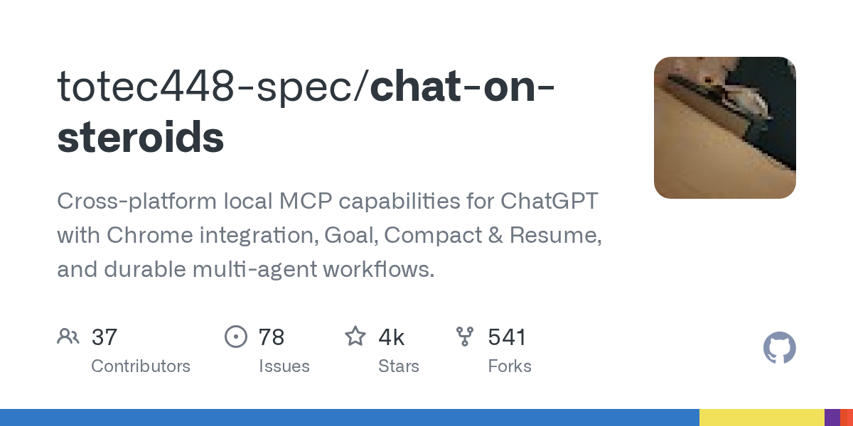 Chat on Steroids gives ChatGPT local desktop access