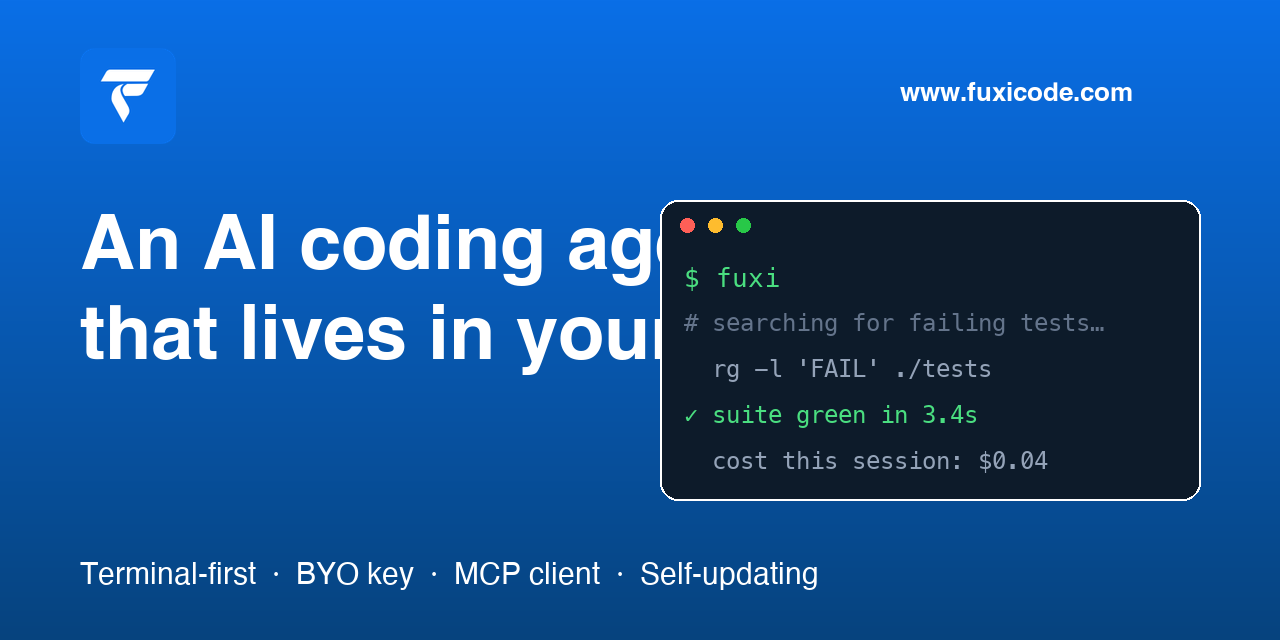FuXi: A Static Binary Terminal Coding Agent