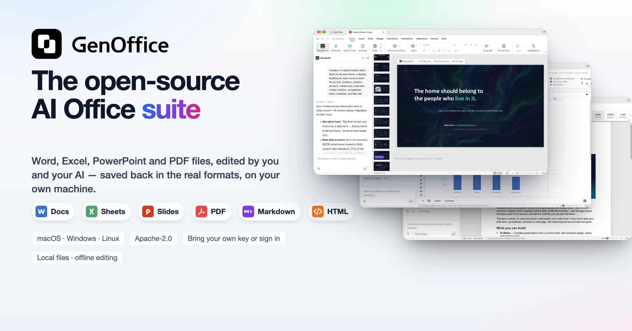 GenOffice: Open Source AI Office Suite