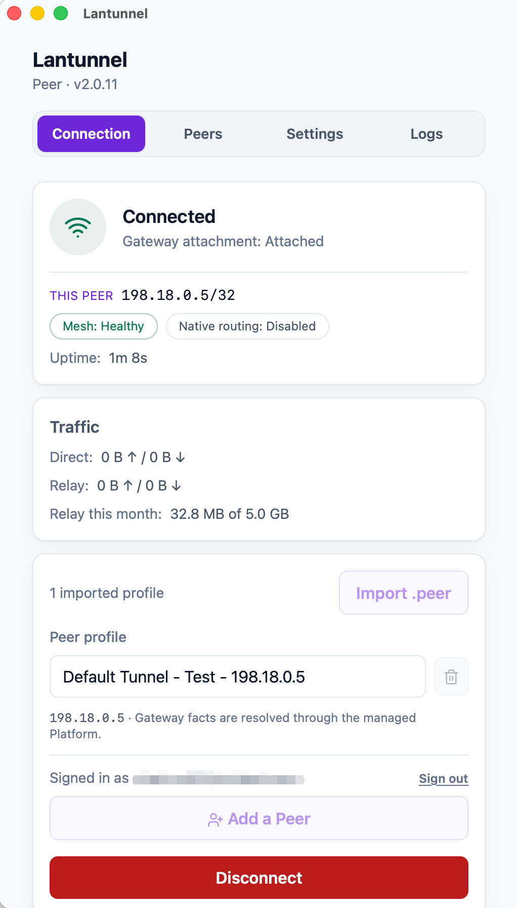 Lantunnel provides peer-to-peer networking behind NAT