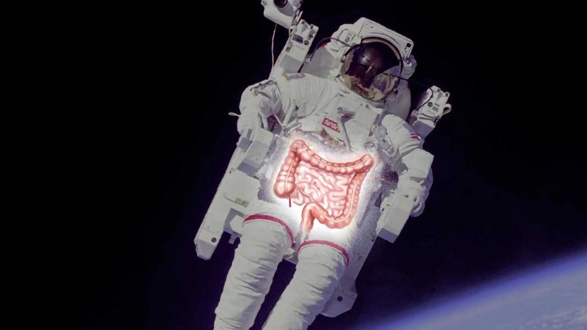 Why microgravity changes digestion and causes astronaut constipation