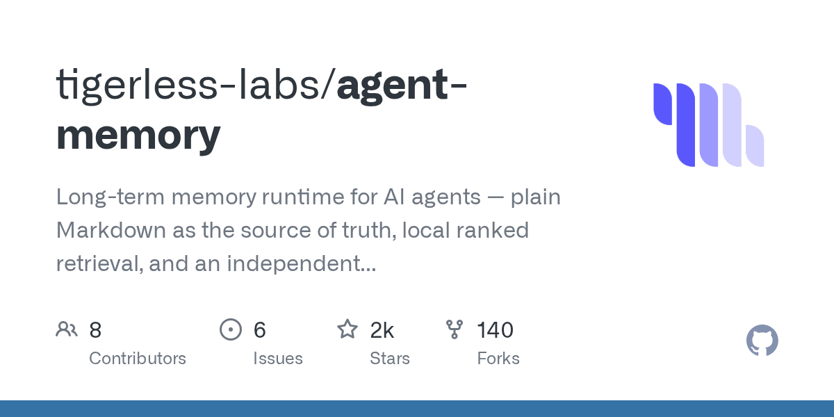 Agent Memory provides persistent long-term storage for AI