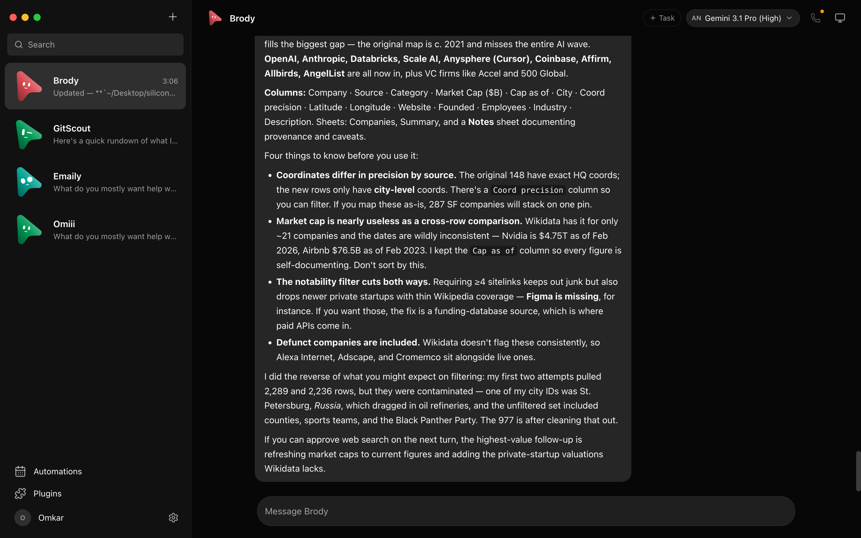 OpenMausBot runs local AI agent teams in a chat interface