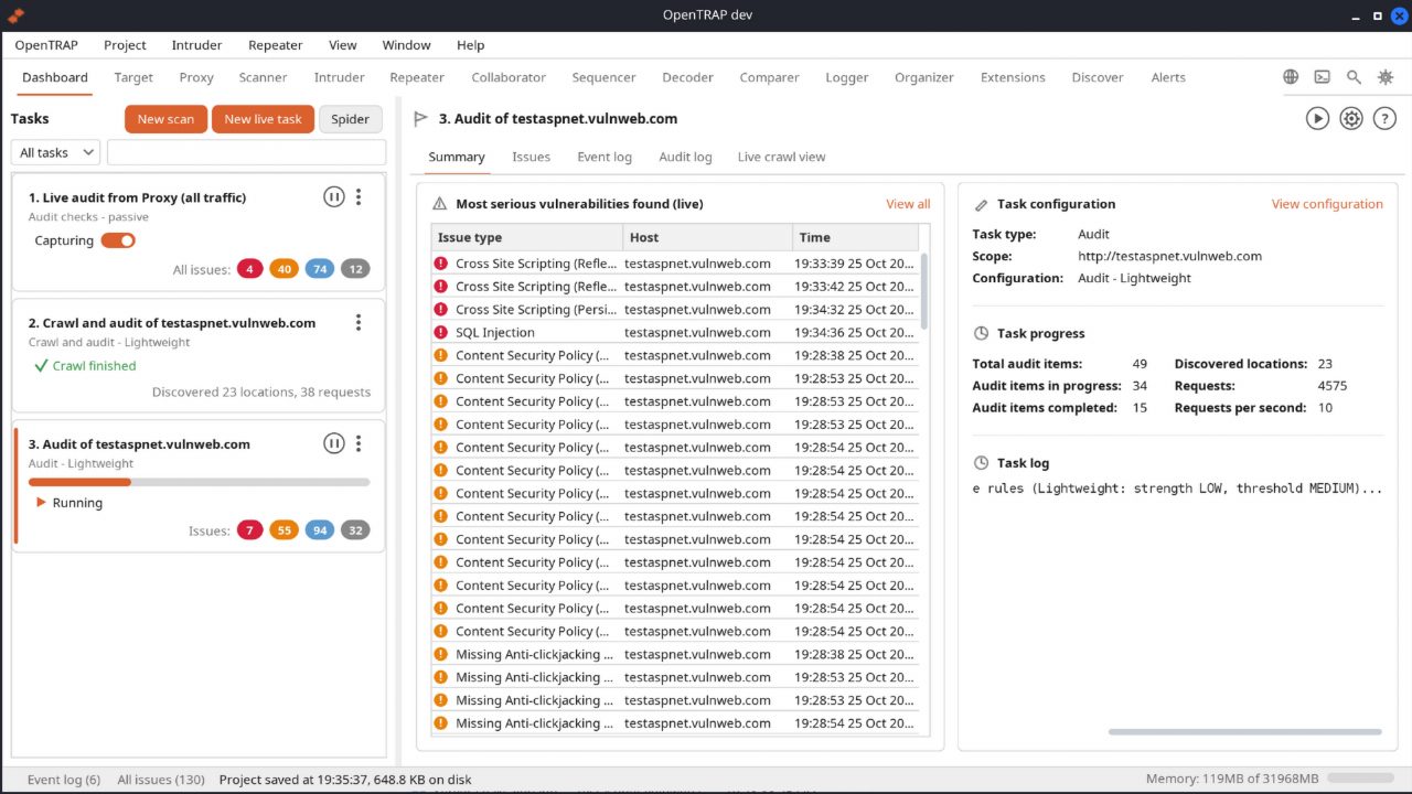 OpenTRAP: An Open Source Intercepting Proxy